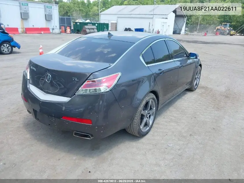 2010 Acura Tl 3.5 VIN: 19UUA8F21AA022611 Lot: 42570813