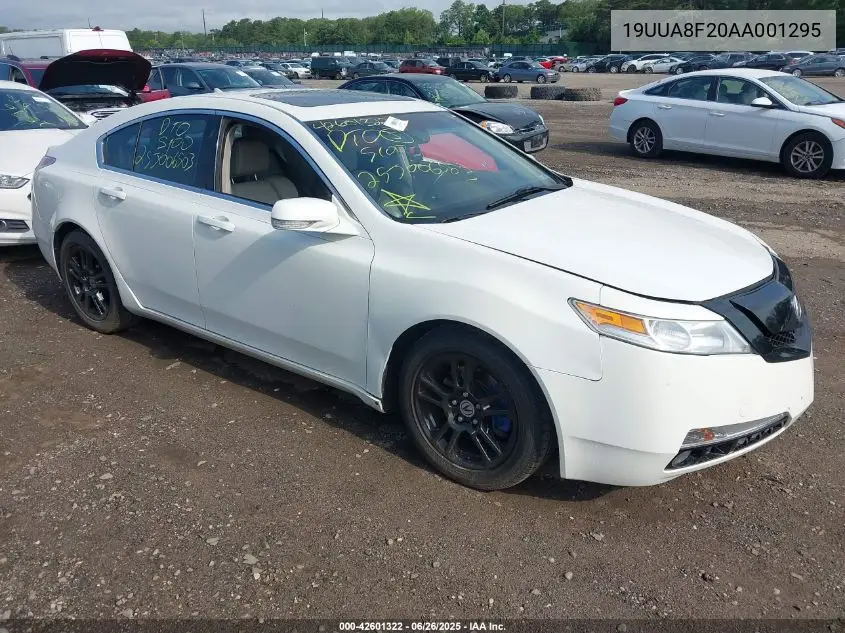 2010 Acura Tl 3.5 VIN: 19UUA8F20AA001295 Lot: 42601322