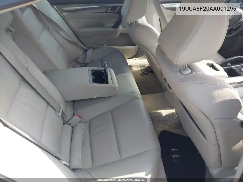 2010 Acura Tl 3.5 VIN: 19UUA8F20AA001295 Lot: 42601322