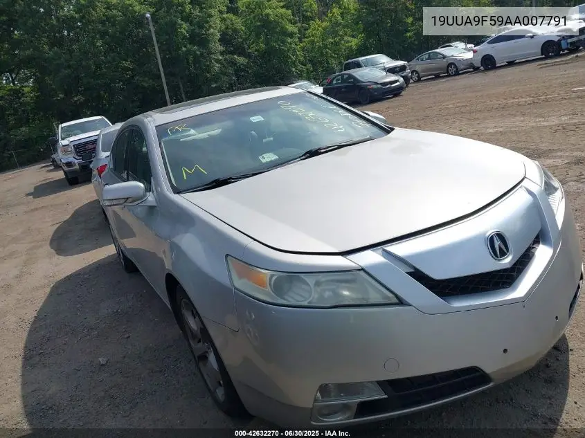 19uua9f59aa007791 19UUA9F59AA007791 2010 Acura Tl 3.7