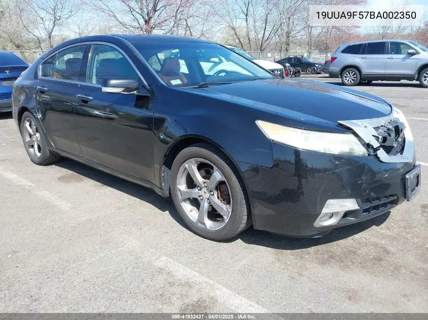 2011 Acura Tl 3.7 VIN: 19UUA9F57BA002350 Lot: 41932427