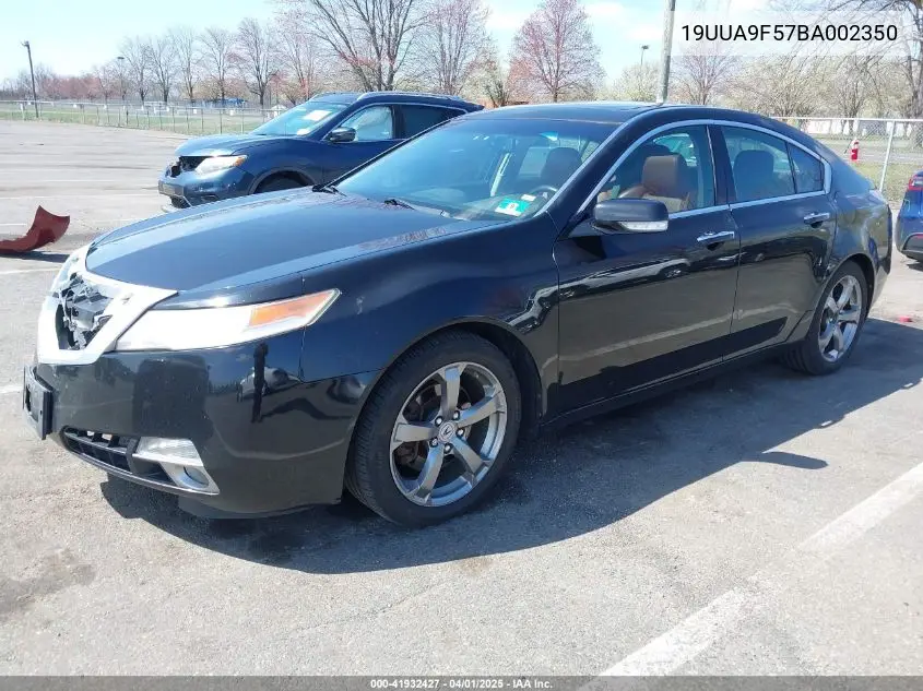 2011 Acura Tl 3.7 VIN: 19UUA9F57BA002350 Lot: 41932427