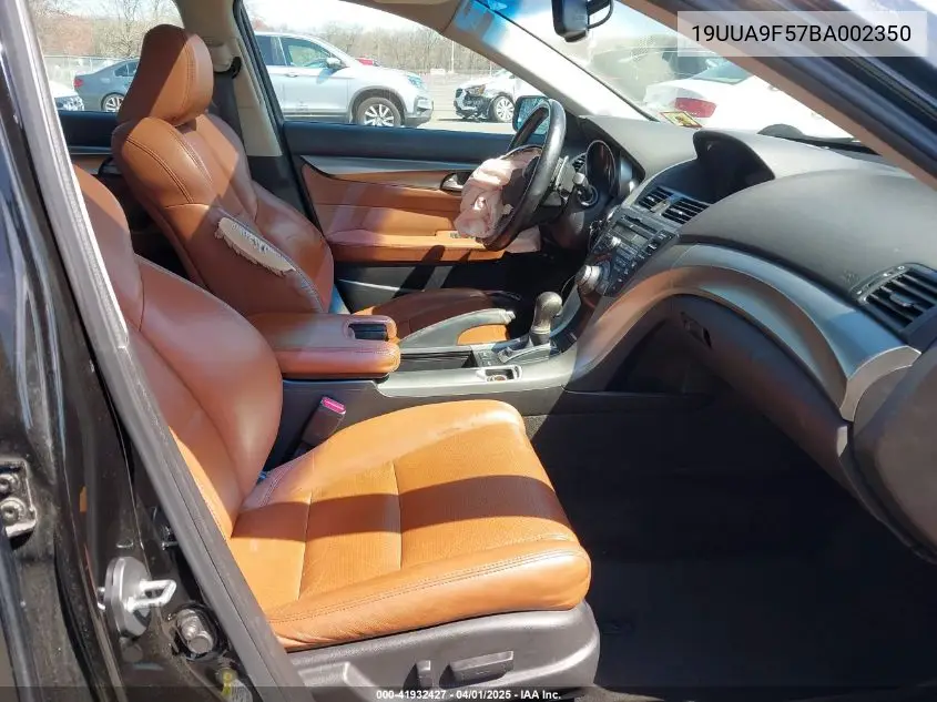 2011 Acura Tl 3.7 VIN: 19UUA9F57BA002350 Lot: 41932427