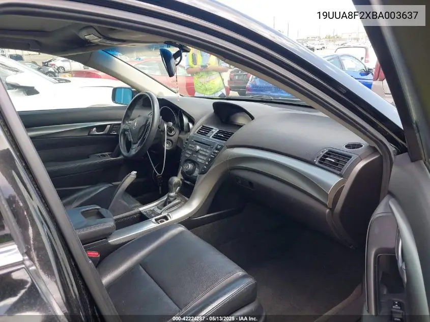 2011 Acura Tl 3.5 VIN: 19UUA8F2XBA003637 Lot: 42224287
