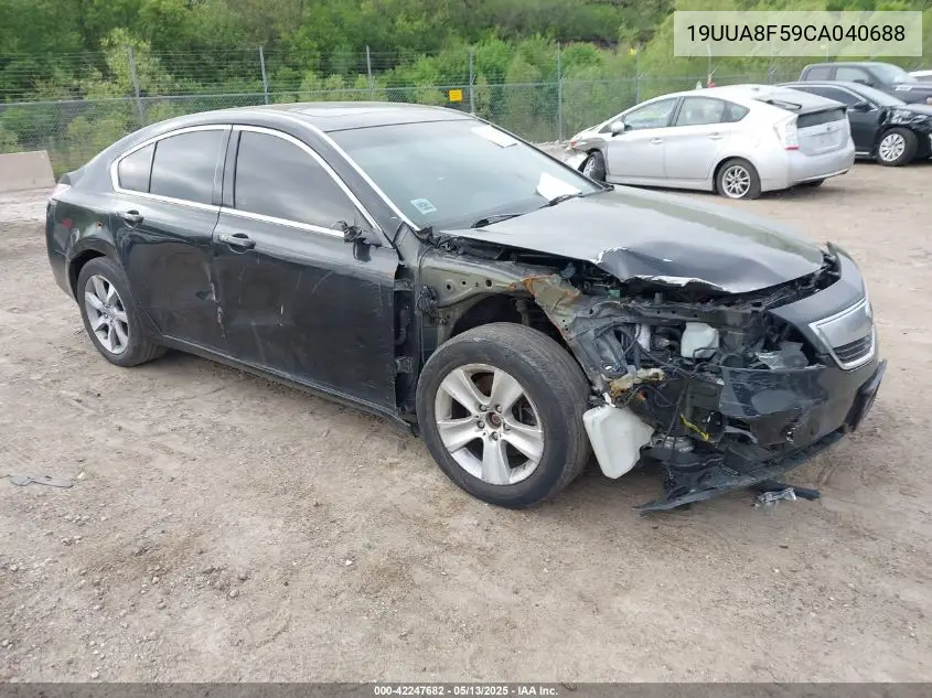 2012 Acura Tl 3.5 VIN: 19UUA8F59CA040688 Lot: 42247682