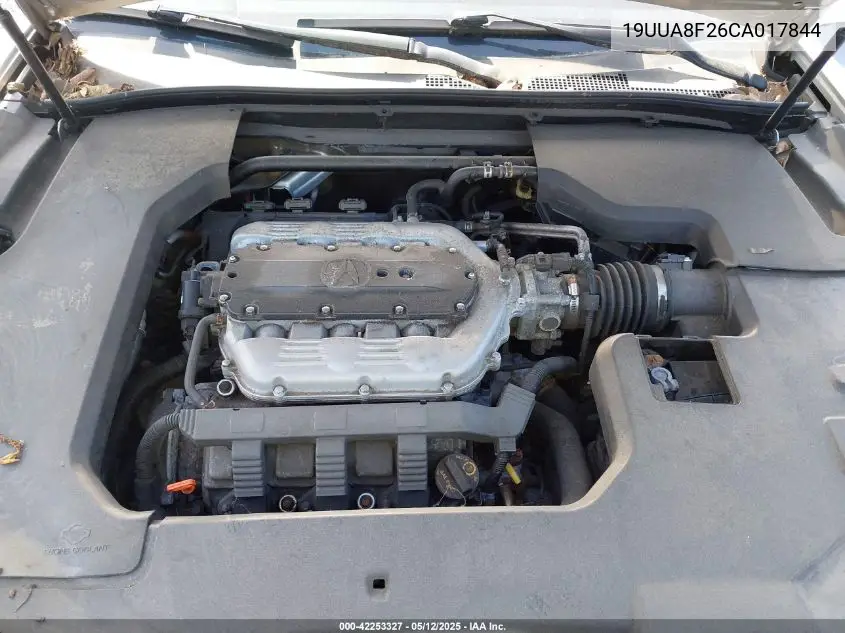 2012 Acura Tl 3.5 VIN: 19UUA8F26CA017844 Lot: 42253327