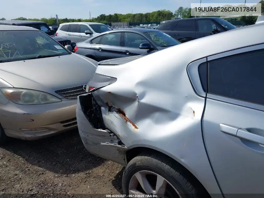 2012 Acura Tl 3.5 VIN: 19UUA8F26CA017844 Lot: 42253327