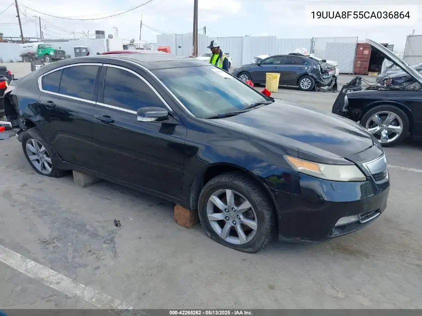 2012 Acura Tl 3.5 VIN: 19UUA8F55CA036864 Lot: 42265262