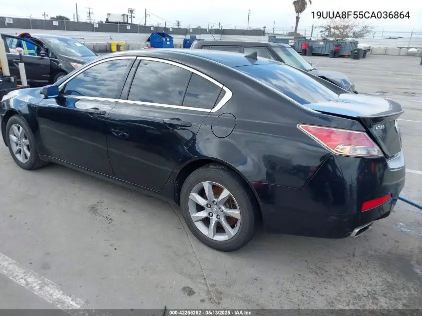 2012 Acura Tl 3.5 VIN: 19UUA8F55CA036864 Lot: 42265262