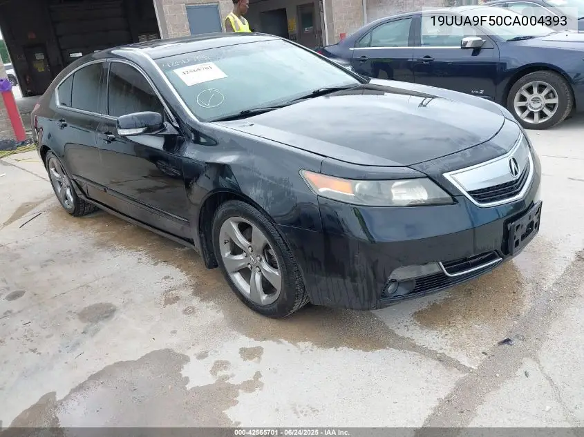 2012 Acura Tl 3.7 VIN: 19UUA9F50CA004393 Lot: 42565701