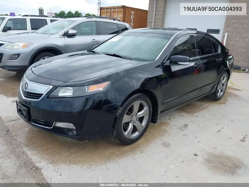 2012 Acura Tl 3.7 VIN: 19UUA9F50CA004393 Lot: 42565701