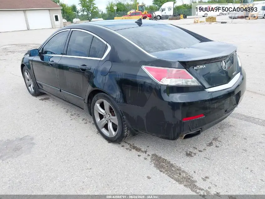 2012 Acura Tl 3.7 VIN: 19UUA9F50CA004393 Lot: 42565701