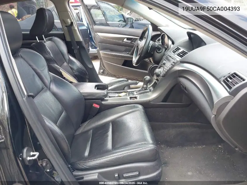 2012 Acura Tl 3.7 VIN: 19UUA9F50CA004393 Lot: 42565701