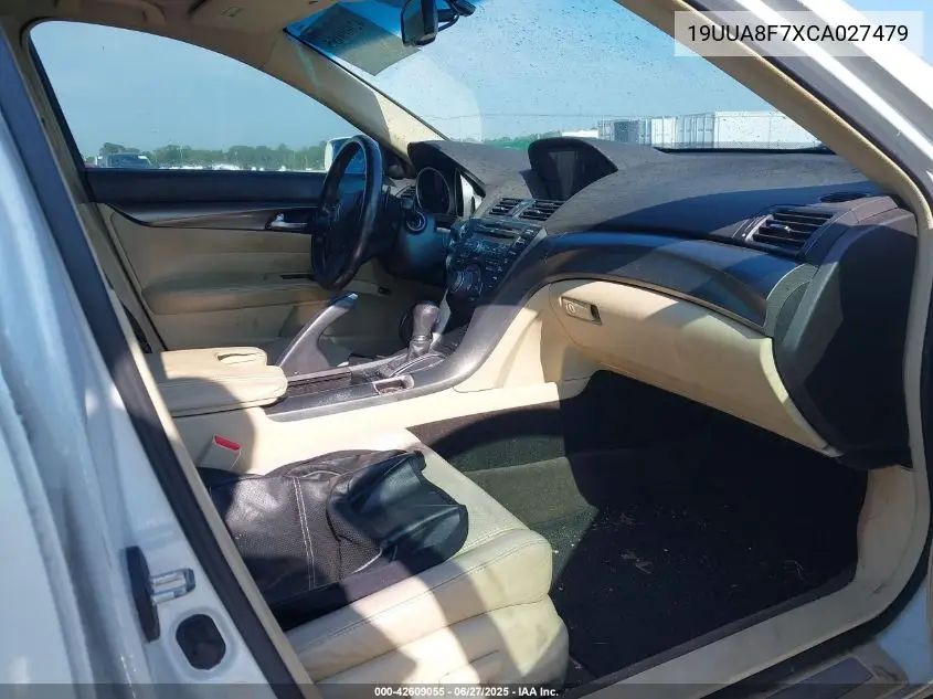 2012 Acura Tl 3.5 VIN: 19UUA8F7XCA027479 Lot: 42609055