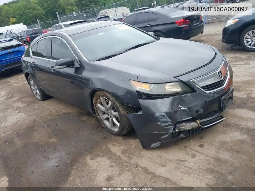 2012 Acura Tl 3.5 VIN: 19UUA8F56CA000097 Lot: 42613505