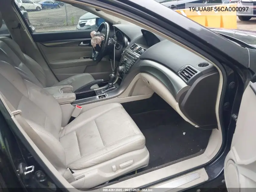 2012 Acura Tl 3.5 VIN: 19UUA8F56CA000097 Lot: 42613505