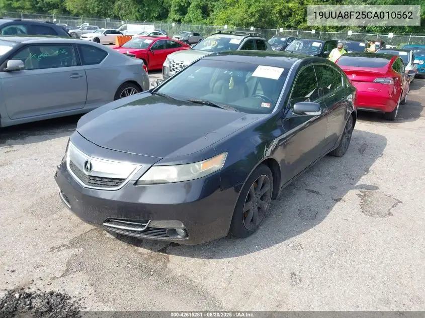 2012 Acura Tl 3.5 VIN: 19UUA8F25CA010562 Lot: 42615281
