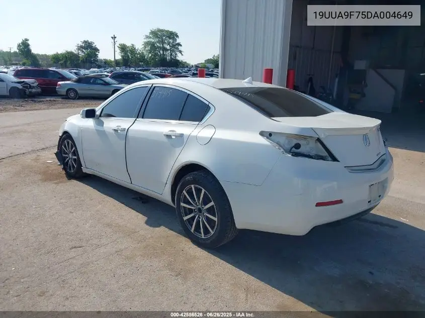 2013 Acura Tl 3.7 VIN: 19UUA9F75DA004649 Lot: 42586526