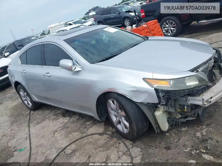 2013 Acura Tl 3.5 VIN: 19UUA8F57DA003978 Lot: 42601491