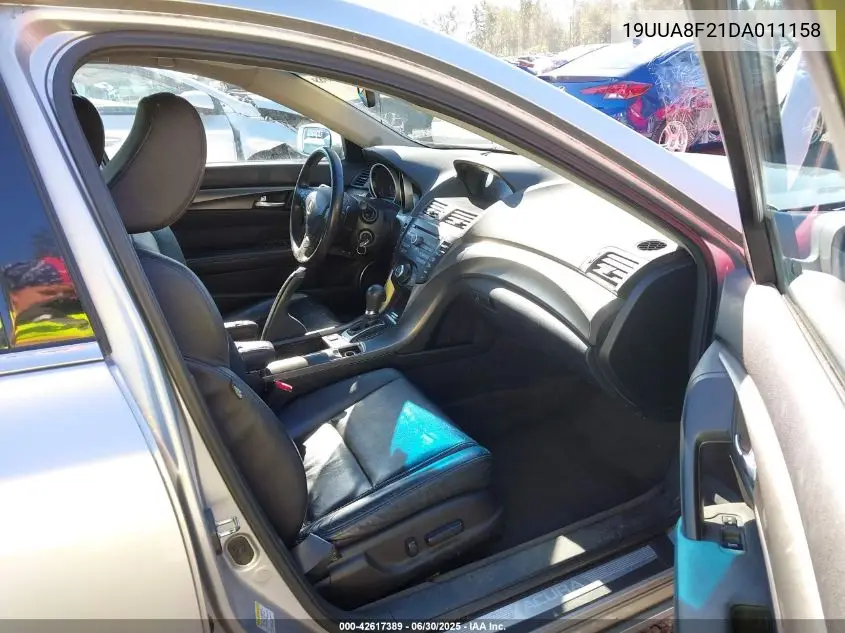2013 Acura Tl 3.5 VIN: 19UUA8F21DA011158 Lot: 42617389