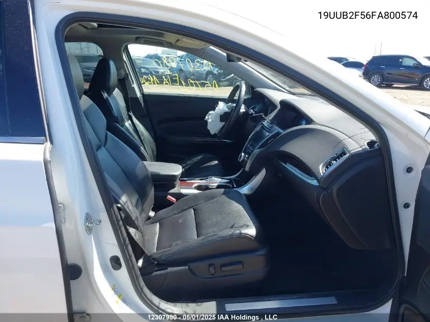 2015 Acura Tlx V6 Tech VIN: 19UUB2F56FA800574 Lot: 12307980