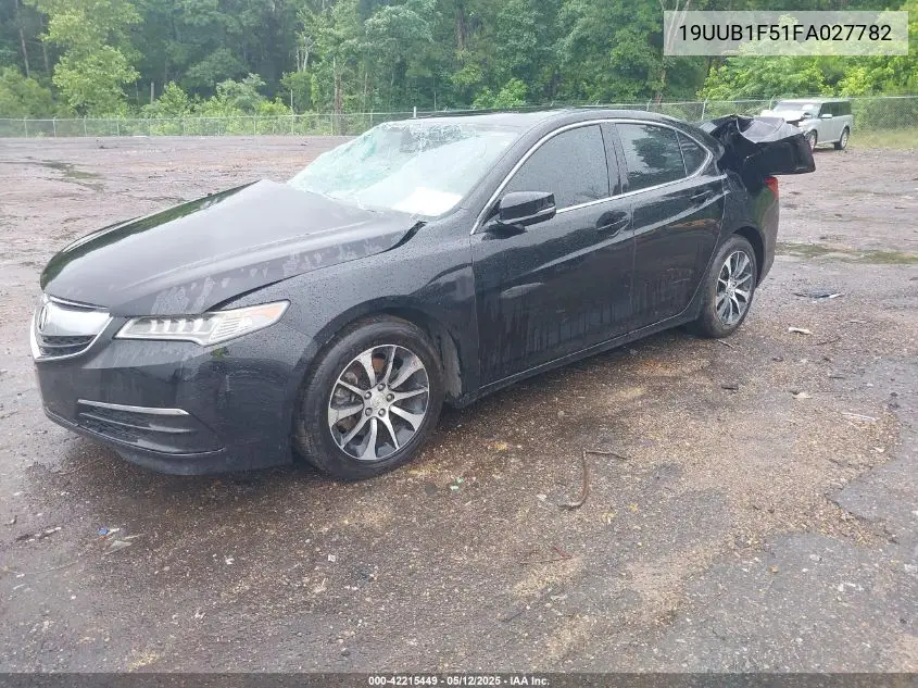 2015 Acura Tlx Tech VIN: 19UUB1F51FA027782 Lot: 42215449