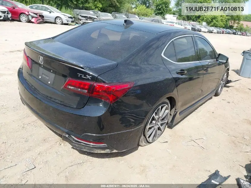 2015 Acura Tlx V6 Advance VIN: 19UUB2F71FA010813 Lot: 42587411