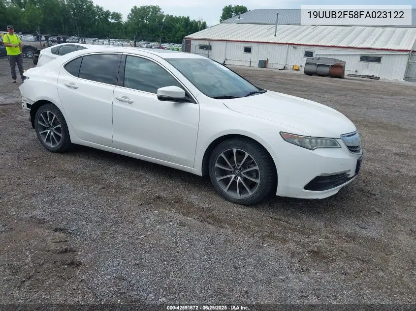 2015 Acura Tlx V6 Tech VIN: 19UUB2F58FA023122 Lot: 42591672
