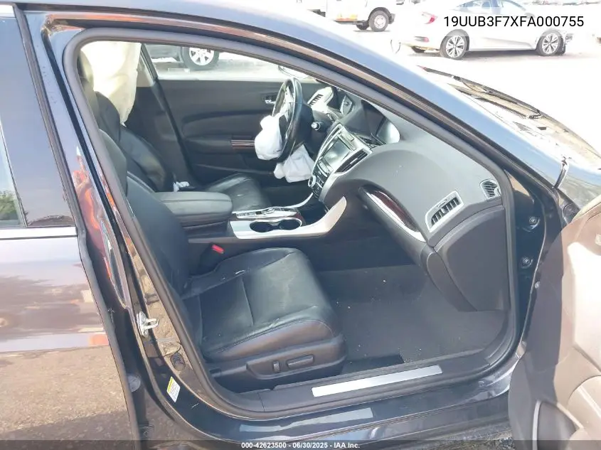 2015 Acura Tlx V6 Advance VIN: 19UUB3F7XFA000755 Lot: 42623500