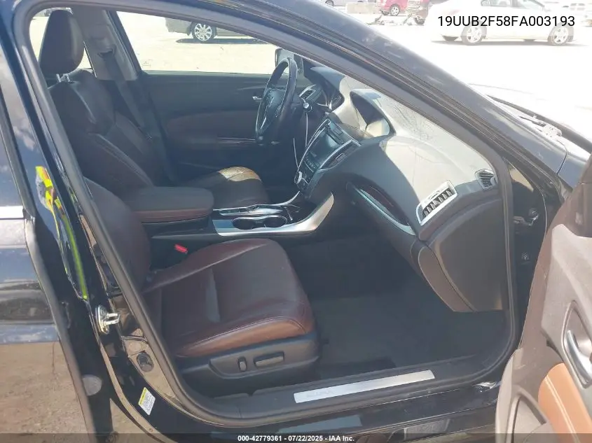 2015 Acura Tlx V6 Tech VIN: 19UUB2F58FA003193 Lot: 42779361