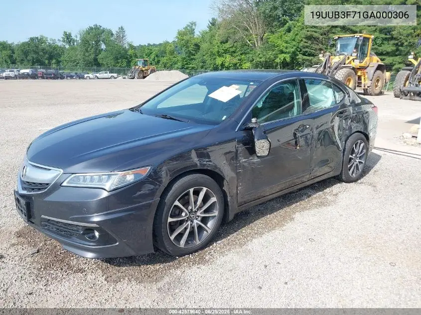 2016 Acura Tlx V6 Advance VIN: 19UUB3F71GA000306 Lot: 42579640