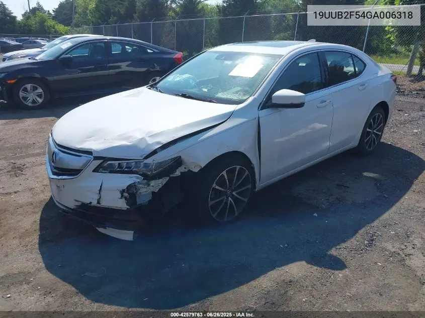 2016 Acura Tlx V6 Tech VIN: 19UUB2F54GA006318 Lot: 42579763