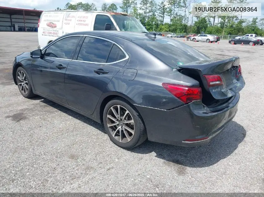 2016 Acura Tlx V6 Tech VIN: 19UUB2F5XGA008364 Lot: 42611017