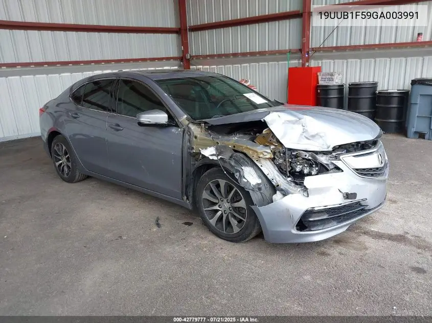 2016 Acura Tlx Tech VIN: 19UUB1F59GA003991 Lot: 42779777