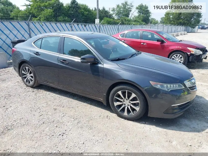 2016 Acura Tlx VIN: 19UUB1F38GA009862 Lot: 42800445