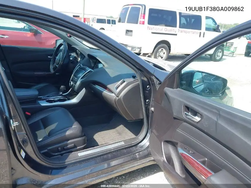 2016 Acura Tlx VIN: 19UUB1F38GA009862 Lot: 42800445