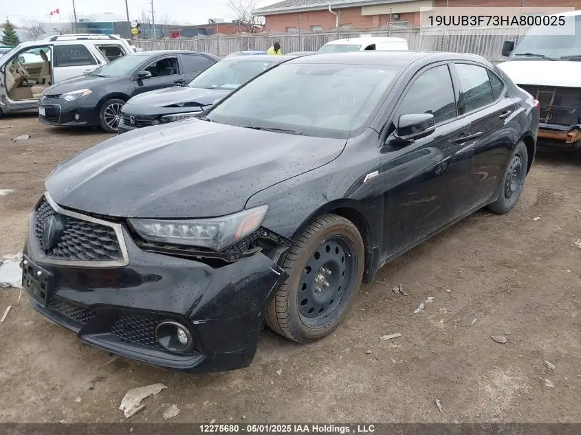 2017 Acura Tlx VIN: 19UUB3F73HA800025 Lot: 12275680