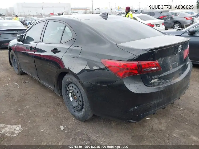 2017 Acura Tlx VIN: 19UUB3F73HA800025 Lot: 12275680