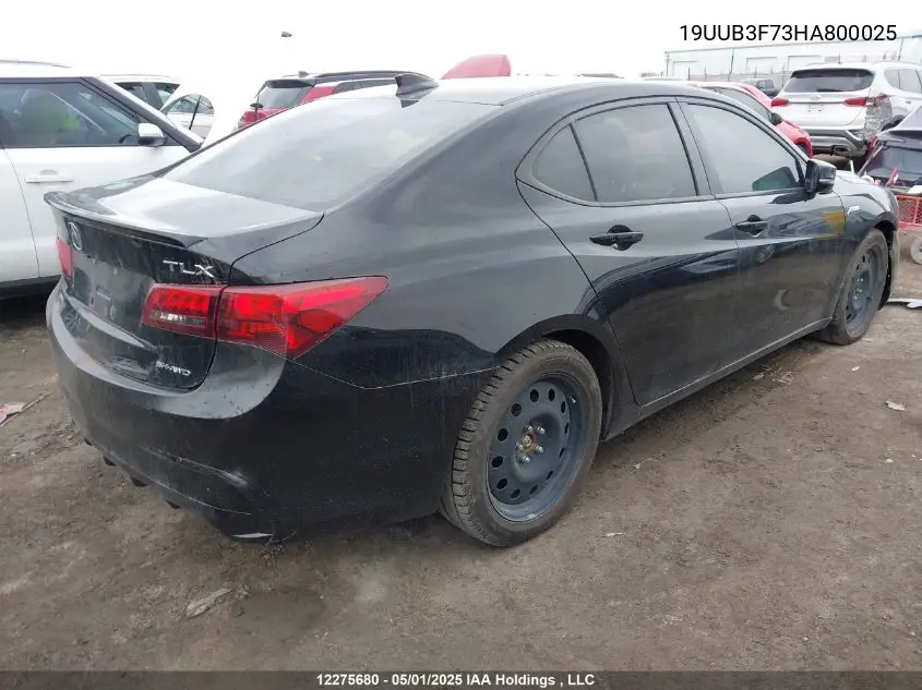2017 Acura Tlx VIN: 19UUB3F73HA800025 Lot: 12275680