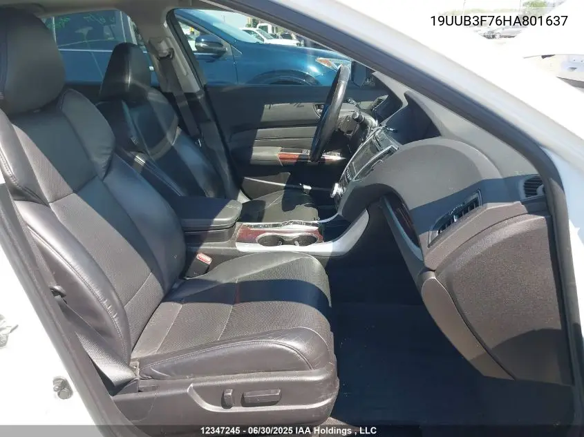 2017 Acura Tlx Advance VIN: 19UUB3F76HA801637 Lot: 12347245