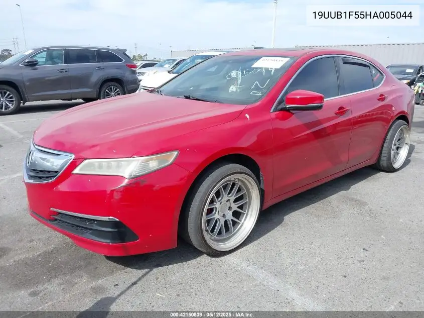 2017 Acura Tlx Technology Package VIN: 19UUB1F55HA005044 Lot: 42150839