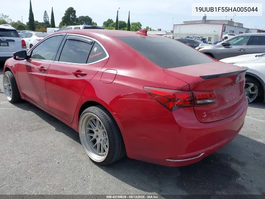 2017 Acura Tlx Technology Package VIN: 19UUB1F55HA005044 Lot: 42150839