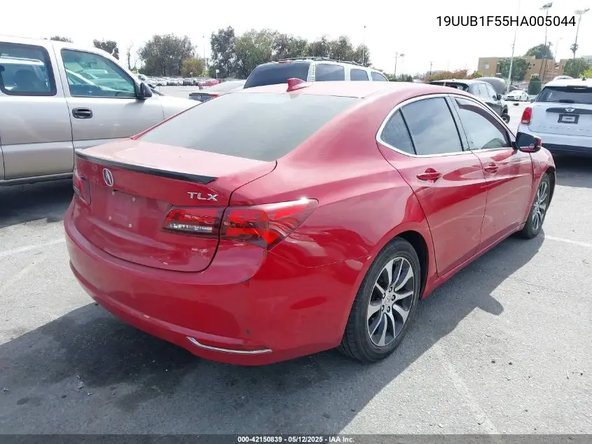 2017 Acura Tlx Technology Package VIN: 19UUB1F55HA005044 Lot: 42150839