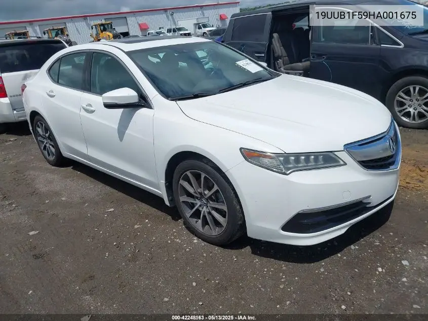 2017 Acura Tlx Technology Package VIN: 19UUB1F59HA001675 Lot: 42248163