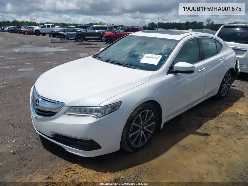 2017 Acura Tlx Technology Package VIN: 19UUB1F59HA001675 Lot: 42248163