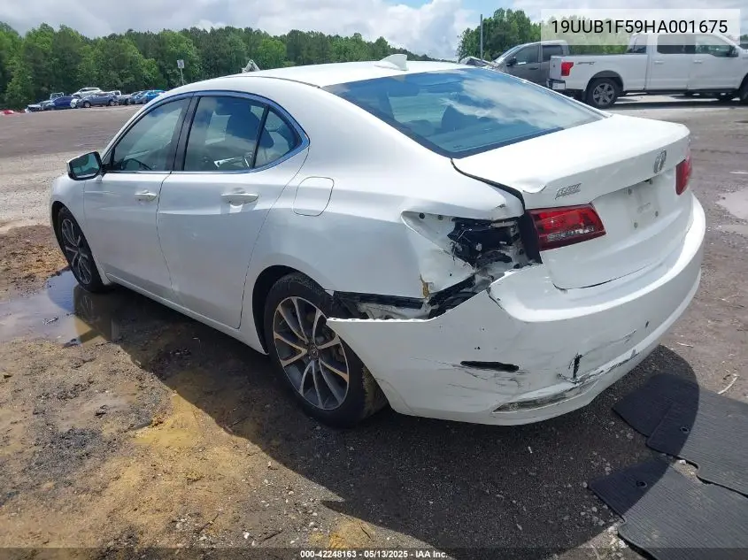 2017 Acura Tlx Technology Package VIN: 19UUB1F59HA001675 Lot: 42248163