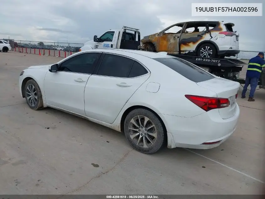 2017 Acura Tlx Technology Package VIN: 19UUB1F57HA002596 Lot: 42561618