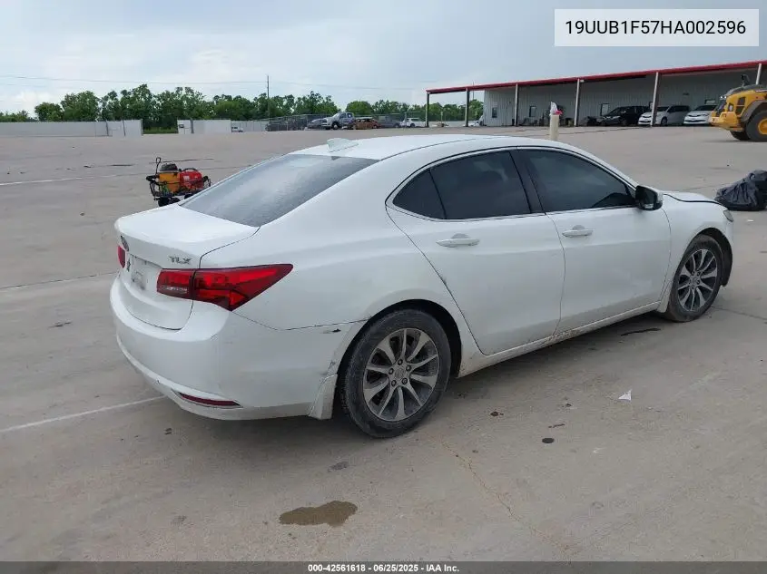 2017 Acura Tlx Technology Package VIN: 19UUB1F57HA002596 Lot: 42561618