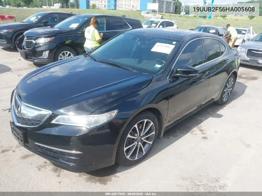 2017 Acura Tlx Technology Package VIN: 19UUB2F56HA005608 Lot: 42577039