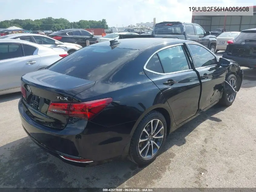 2017 Acura Tlx Technology Package VIN: 19UUB2F56HA005608 Lot: 42577039